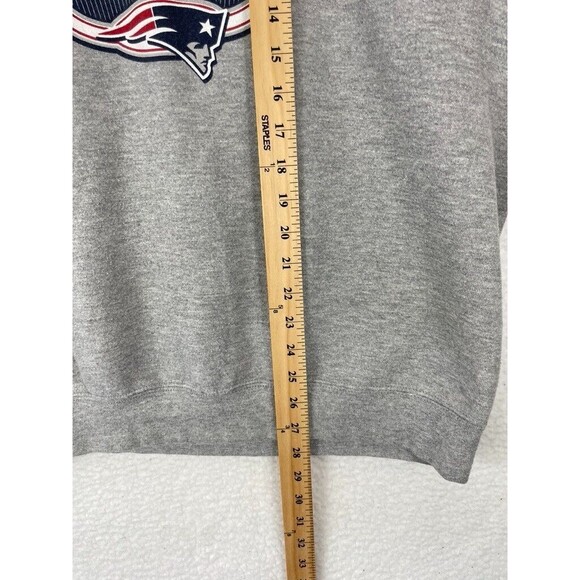Lee Vintage NFL Patriots Champions Sweatshirt Men’s Size L Gray Crewneck - Picture 5 of 9